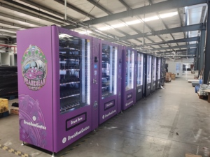 Industrielle Combo XL-Kapazität Verkaufs automaten Kondome und Umgebungs produkte akzeptieren Kreditkarten münzen QR-Code Token Zahlungen - Product Image 3