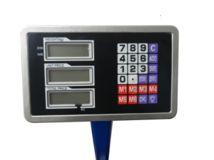 2023 Strong Round Pole LED <strong>Display</strong> TCS Platform Scale Stainless Iron Plate Waterproof <strong>Load</strong> Cell ABS <strong>Indicator</strong> - Product Image 3