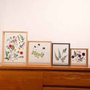 Tự làm thủ công Kit tự nhiên gỗ vuông khung kính cho ép lá hoa thực vật hiển thị khoa học dự án Quà Tặng - Product Image 3