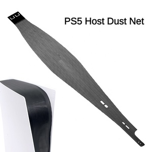 ฝาครอบตรงกลางทำจากวัสดุมีน้ำค้างแข็งตาข่ายคาร์บอนไฟเบอร์ PS5สำหรับ PS5เกมคอนโซล