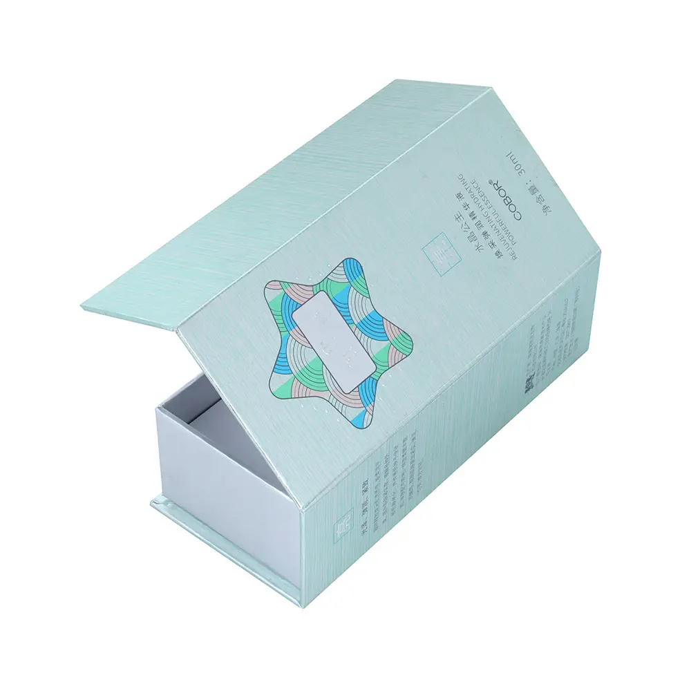 식품 용 플라스틱 트레이가있는 핫 세일 맞춤형 상단 하단 사각형 모양의 초콜릿 판지 상자