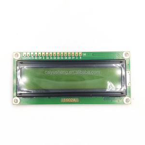 LCD1602 1602 1602a 16x2 5Vモジュールイエローグリーンスクリーンバックライト付きLCDモジュール - Product Image 3