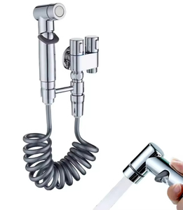 FEIDU el bide sprey tuvalet için 1 2 Out çift kontrol vanası - Product Image 1
