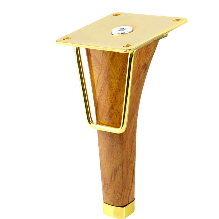 Yellow wooden +golden