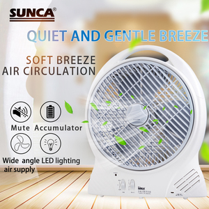 SUNCA Quạt Để Bàn Có Thể Sạc Lại Hai Tốc Độ Nhỏ Gọn Và Di Động Có Thể Sử Dụng Tại Nhà Hoặc Cắm Trại - Product Image 2