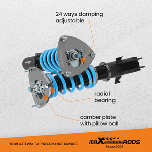 Maxpeedingsubaru 24 yollu damperi Subaru Legacy B4 Touring vagon için Coilover şoklar Struts kiti 2005-2009 - Product Image 6