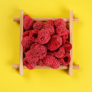 Chips de framboises lyophilisés en vrac conservateur framboise séchée naturelle sans sucre ajouté framboise lyophilisée - Product Image 4