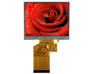3,5-Zoll-TFT-LCD-Anzeigemodul mit IPS-LED-Hintergrund beleuchtung 320*240 RGB LVDS-Schnitts telle TN Typ 7 Zoll Anzeige größe - Product Image 2