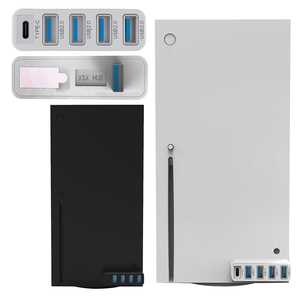 2.0 USB Expand Hub Port for <strong>Xbox</strong> Series X High Speed <strong>Type</strong> C Expansion Data 4 USB Ports for <strong>Xbox</strong> Series <strong>S</strong> Game Consoles - Product Image 2