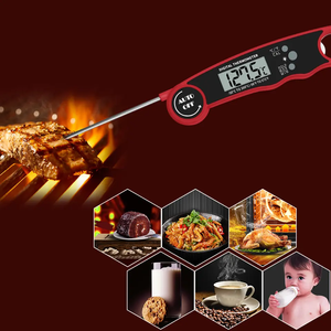 Waterproof Digital Food <strong>Thermometer</strong> AUTO OFF 572 F High Temperature Meter MAX/MIN <strong>Memory</strong> <strong>Thermometer</strong> for Cooking - Product Image 4