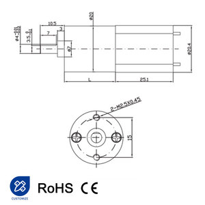 直流电机制造商200-30000转/分RS310微型圆锯齿轮箱直流电机电机 - Product Image 5