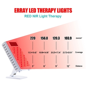 China Made 660nm &amp; 850nm <strong>Infrared</strong> Light Therapy Device Voice Control Touch Screen Pain Relief Desktop Red Light Therapy Unit - Product Image 3
