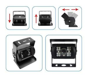 Universal 7-Inch Two-Channel Access <strong>LCD</strong> <strong>Display</strong> <strong>Reverse</strong> Camera Kit 12V-24V Rearview Blind Spot Detection for Cars - Product Image 5