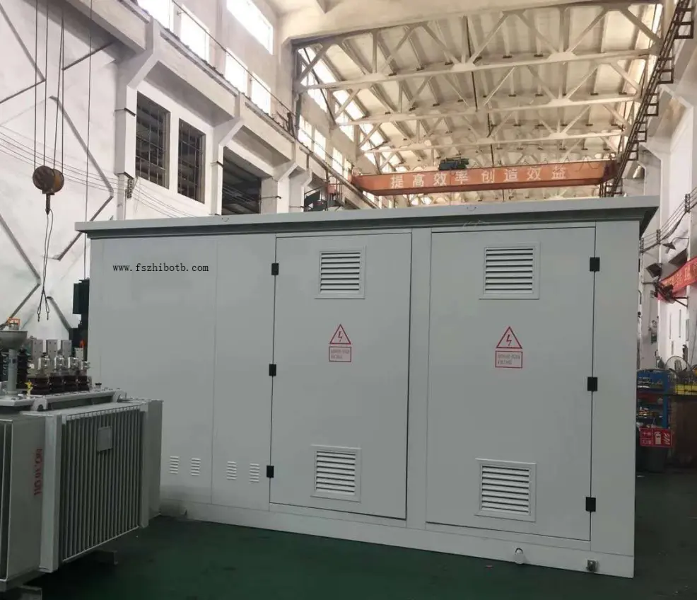 Trasformatore compatto da 15kV o 20kV montato su pad, media tensione 800kVA, 1000kVA, 1250kVA