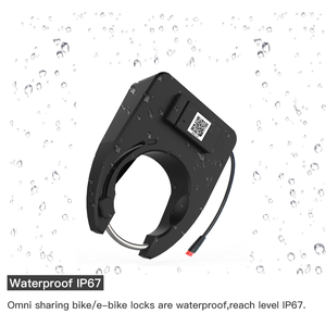 Omni RFID GPS GPRS BLE New Bike Lock Product QR <strong>Code</strong> <strong>Scan</strong> Unlock OGB1Smart Bicycle Lock With Two Unlock Ways <strong>App</strong> - Product Image 3