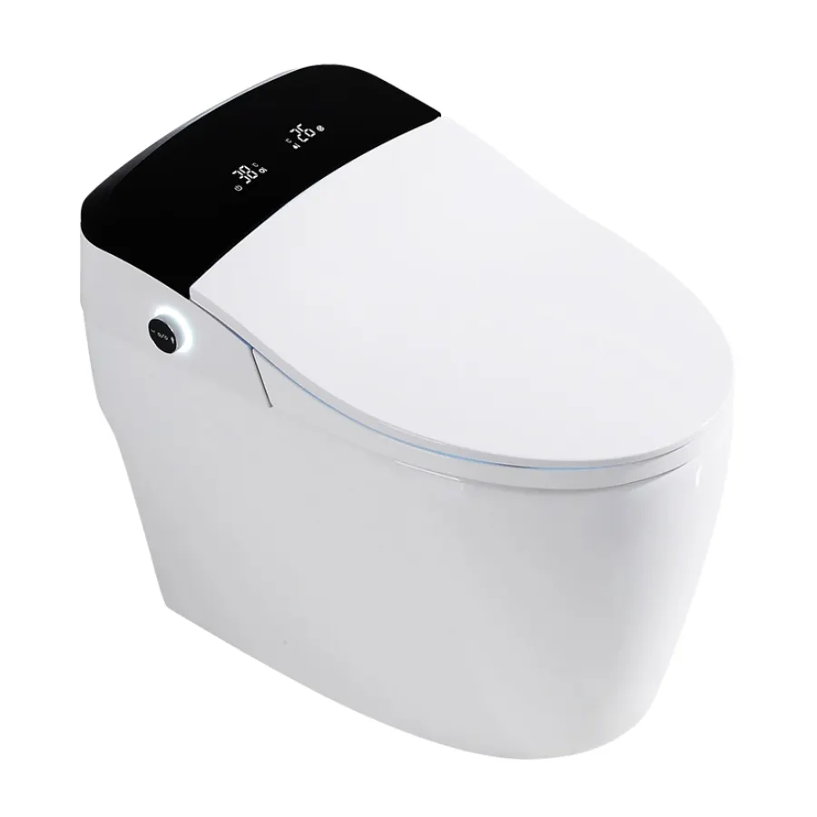 Wc automatico self-clean elettrico riscaldato intelligente wc intelligente intelligente bidet wc wc con Serbatoio