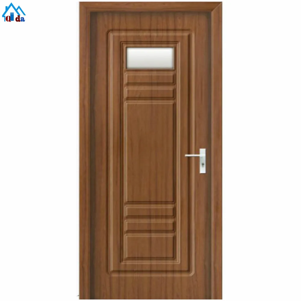 Di seconda mano pintu pvc porta di vetro laminato porte a filo