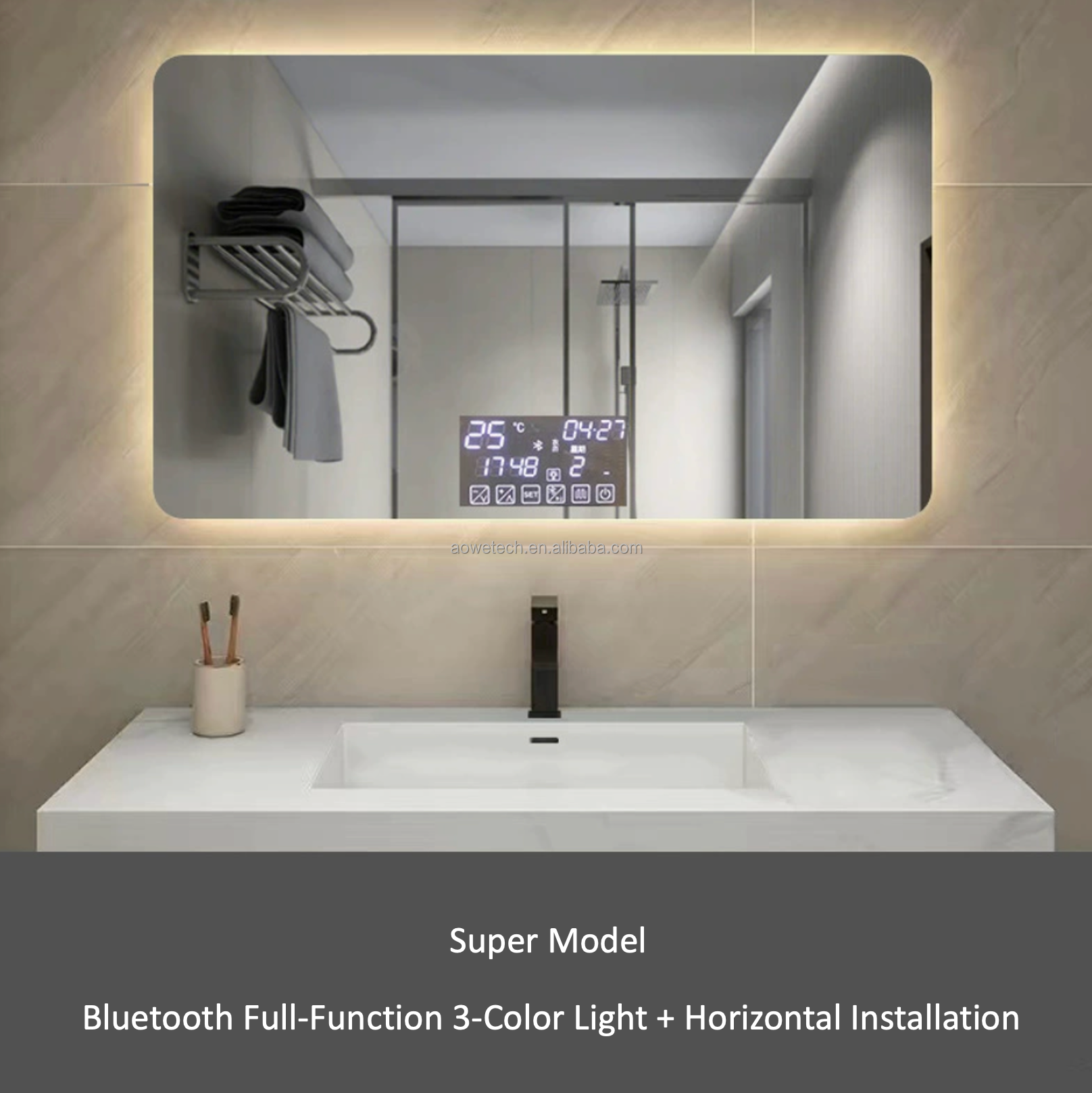 Luce Bluetooth a 3 colori con funzionalità complete