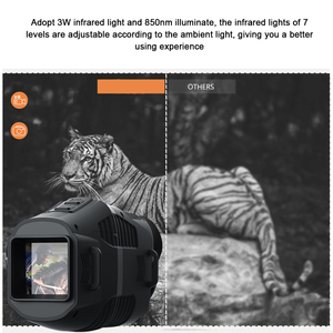 กล้องส่องกลางคืน1080P สำหรับล่าสัตว์ตั้งแคมป์กล้องส่องกลางคืนแบบตาข้างเดียวพร้อมหน้าจอขนาด1.5นิ้ว - Product Image 4