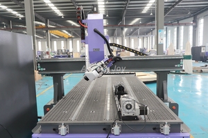 Enrutador CNC de madera de 4 ejes Atc 3D tallado de madera CNC Router Máquina de grabado 3D para tallado de madera - Product Image 4