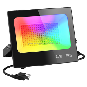 Функция настройки времени памяти 100 Вт RGB CCT с регулируемой яркостью, Wi-Fi, светодиодный прожектор, управление через приложение, смартфон, совместимый с 100-277 В - Product Image 4