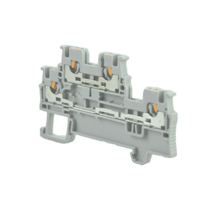 <strong>Double</strong> Level Direct Insertion <strong>Spring</strong> Clip <strong>Terminal</strong> <strong>Block</strong> Straight-through <strong>Terminal</strong> Electronic Component - Product Image 1