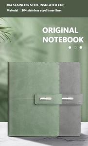 A5 A6 B5 Logo personalizzato Plain Note Book stampa personalizzata carta giornale in pelle sintetica - Product Image 3
