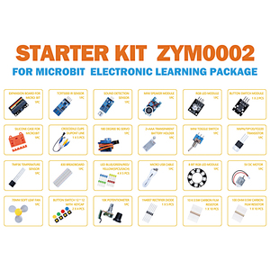 Fábrica DIY Programación gráfica Componente electrónico Electrónica Kit de inicio Estudiante para Microbit Starter Kit Programación - Product Image 6