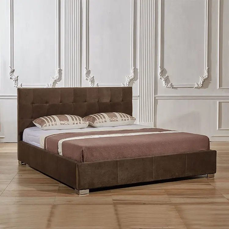 brown fabric bed with under storage bed bedroom furniture malaysia solid wood bed frame with storage