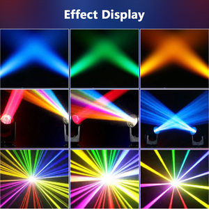 RZ 300W BSW RDM DMX512 Frost Slient Spot 24 prismes arc-en-ciel 17Gobos 14 effet de couleur tête mobile faisceau lumineux pour DJ DISco Party - Product Image 3