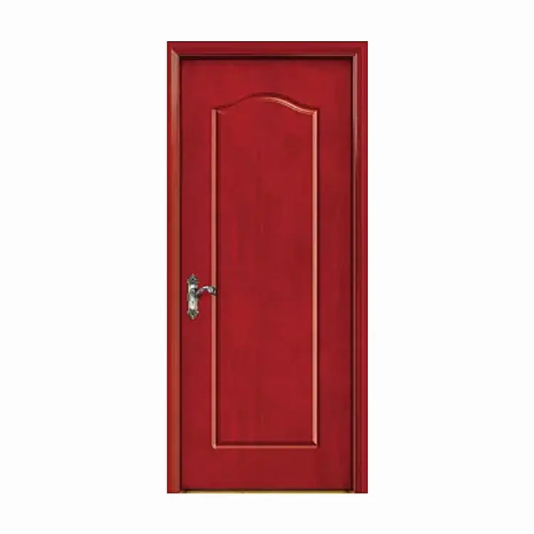 Porta Interior De Madeira Sólida Moderno oem preço competitivo portas de madeira