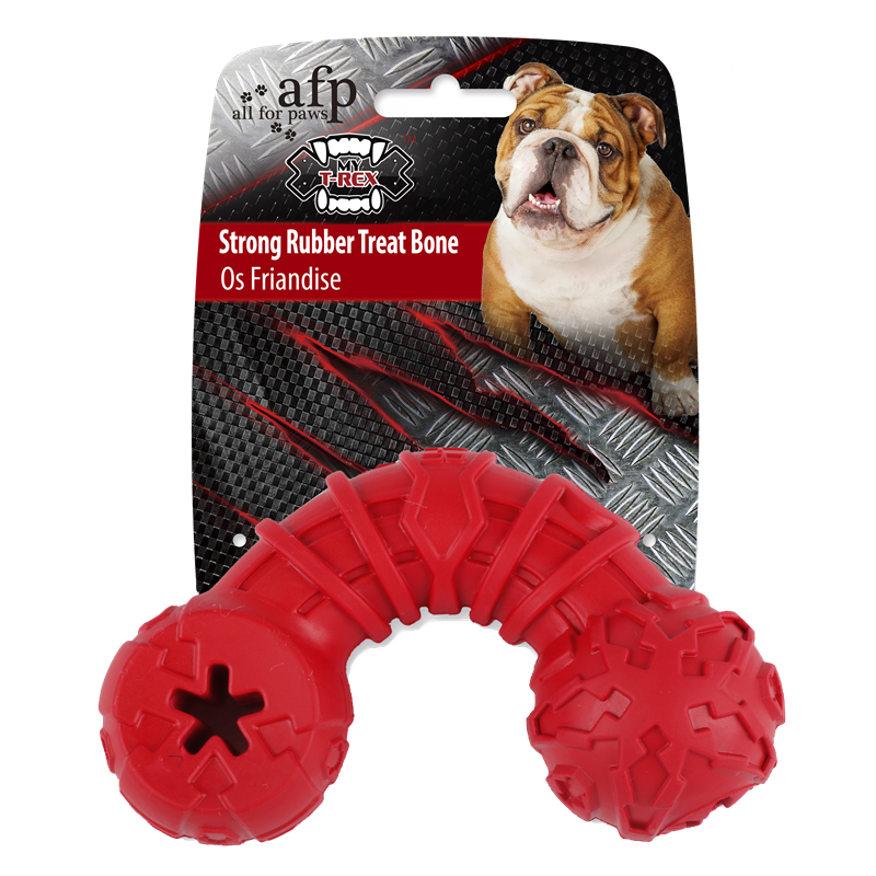 Strong Rubber Treat Bone