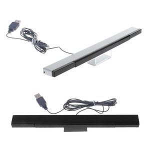 Wii Sensor Bar Wired Receivers IR Signal Ray <strong>USB</strong> Plug Replacement for Nitendo Remote