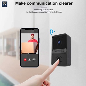 Z20 Интеллектуальный беспроводной дверной звонок удаленный домашний Wi-Fi дверной звонок Мониторинг видеодомофона цветной Визуальный дверной звонок - Product Image 4