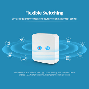 Шлюз Zemismart Tuya Zigbee 3,0 WiFi BLE Sigmesh многорежимный шлюз Tuya BLE умный шлюз концентратор умный дом zigbee BLE Bridge - Product Image 4