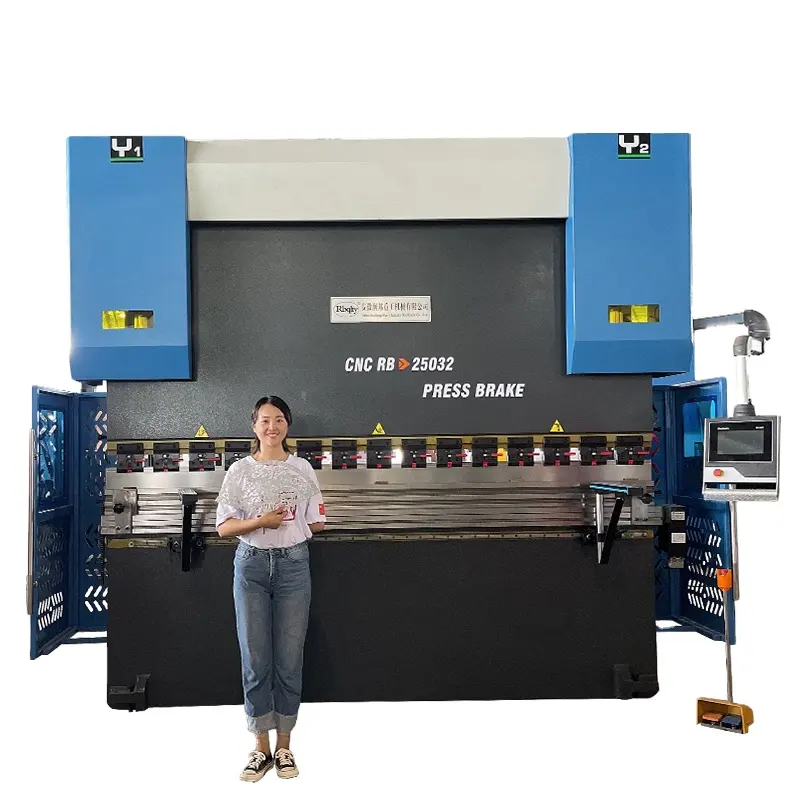 Rbqlty ब्रेक प्रेस मशीन 160T 3200mm सीएनसी झुकने मशीन बिक्री के लिए