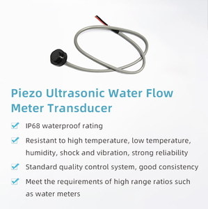 RS485 Stationäres PZT Digital Design Ultraschall-Flüssigwasser-Durchfluss rate Rohr messer Mess sensor Wandlers onde - Product Image 2