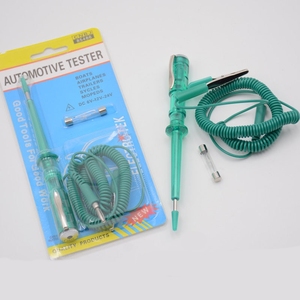 汽车电路测试仪电流测试仪6v-24v，带指示灯长探头和鳄鱼夹，用于连续性汽车电压 - Product Image 6