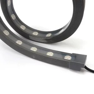スーパーフレキシブルLEDウォールウォッシャーLEDストリップライトIP67防水フリーベンディングビルディングファサードライト建物構造装飾 - Product Image 1