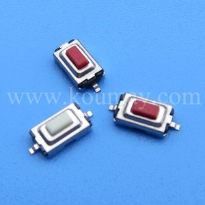 4x6 /6.0*3.8*2.6/4.3/5(H) 2 pin kauçuk dokunsal anahtarı smd yumuşak kontak anahtarı/elektronik taktlı anahtarlar - Product Image 3
