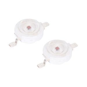 หลอดไฟ LED UV พลังงานสูงได้รับการรับรองมาตรฐาน RoHS พร้อมไฟ5W สีเขียวขาวและอบอุ่นสีขาวอินพุต3V สีแดงลูเมน PCB - Product Image 5