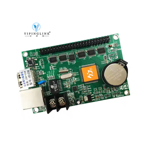 Tienda de señalización Coche al aire libre Pantalla de panel LED de un solo color Huidu Tarjeta de control WIFI de un solo color y doble HD-E64 - Product Image 2