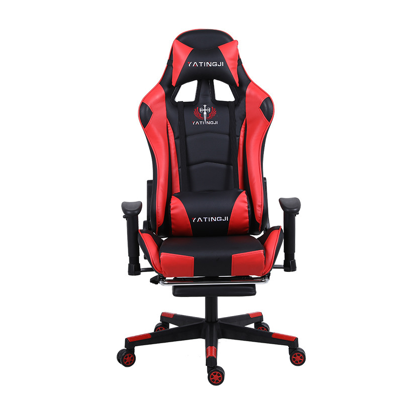 Luxury version - Red and black footrests