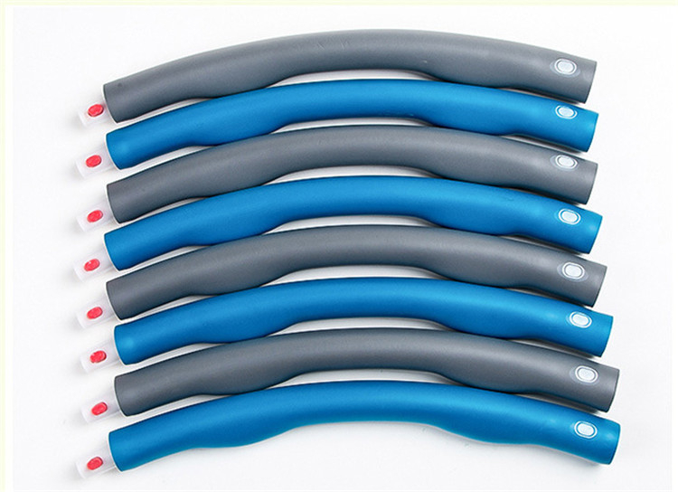 Wholesale Cheap Adjustable Spring Weighted Magnetic Massage Foam Fitness Hu La Hula Hoola Sports Fitness Ring Hoop with Weight
