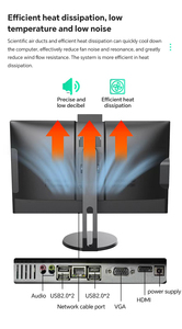 27 Inch Desktops Electronics <strong>Computer</strong> With Keyboard Touch Screen All in One Win 10 <strong>System</strong> Gamer <strong>Computers</strong> - Product Image 5