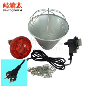 250W Nhiệt Bóng Đèn Cho Gà Con Nhiệt Màu Đỏ Đèn Bóng Đèn Cho Gà Sưởi Ấm Hồng Ngoại Đèn Cho Vật Nuôi Động Vật Tiêu Chuẩn Châu Âu 2 Cắm - Product Image 3