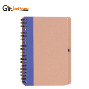 Promotional Notes Kraft Paper <strong>Notebook</strong> Custom <strong>Notebook</strong> Spiral <strong>With</strong> Pen Custom Journal <strong>Notebook</strong> - Product Image 3