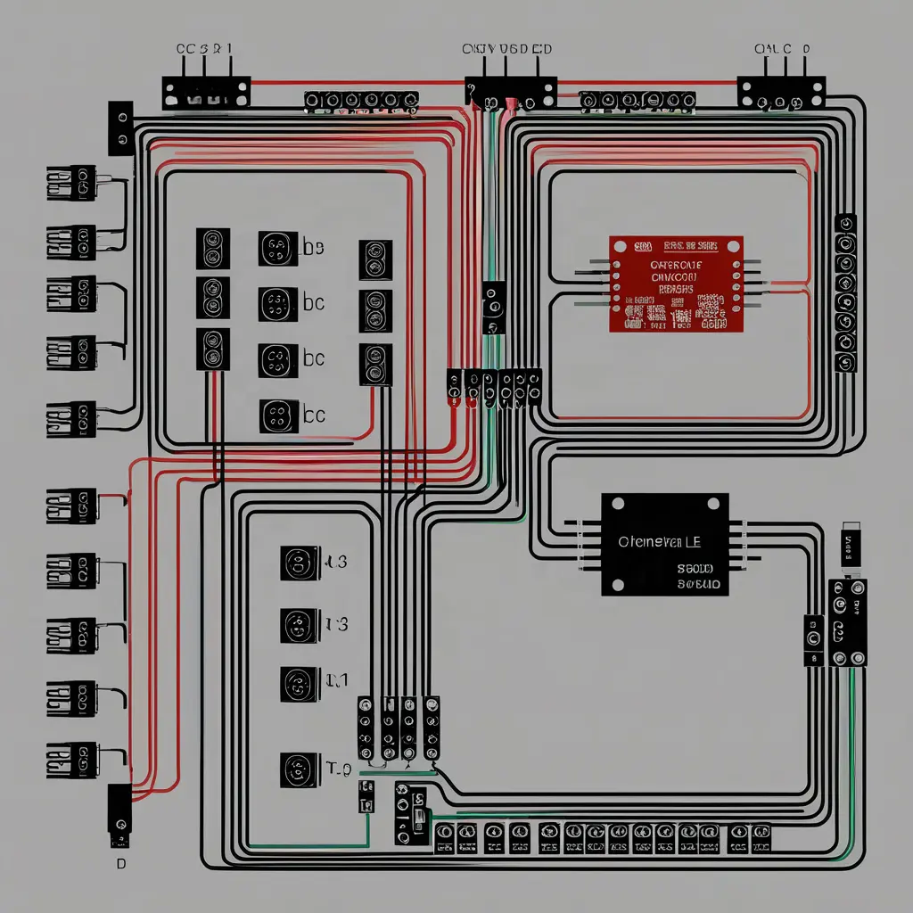 Placa de circuito electrónico de impresión, montaje de PCB, diseño de fabricación, otros pcba multicapa con archivos Bom Gerber