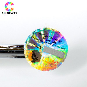 Ex-Factory Price Security Labels Security Products Packaging Hologram Warranty Stickers With Serial Numbers QR <strong>Code</strong> - Product Image 2