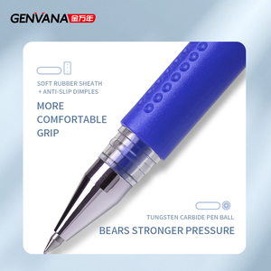 Genvana Khuyến Mại Bút Bi 0.5Mm Bằng Văn Bản Chiều Rộng Nhựa Gel Bút Gel Bút Mực Cho Khách Sạn Văn Phòng Trường Rollerball Bút - Product Image 5